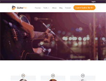 Tablet Screenshot of myguitarpal.com